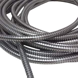 3449 18G 47P2 射频同轴测试电缆组件 480 N型不锈钢螺旋铠甲护套