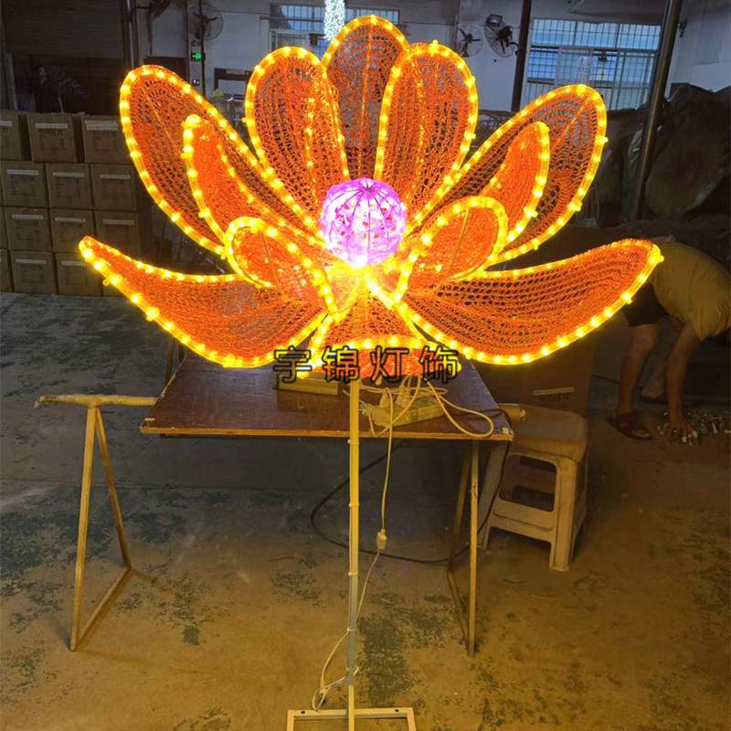 LED向日葵蔬菜果类造型灯发光动物户外景观公园草坪装饰灯光节