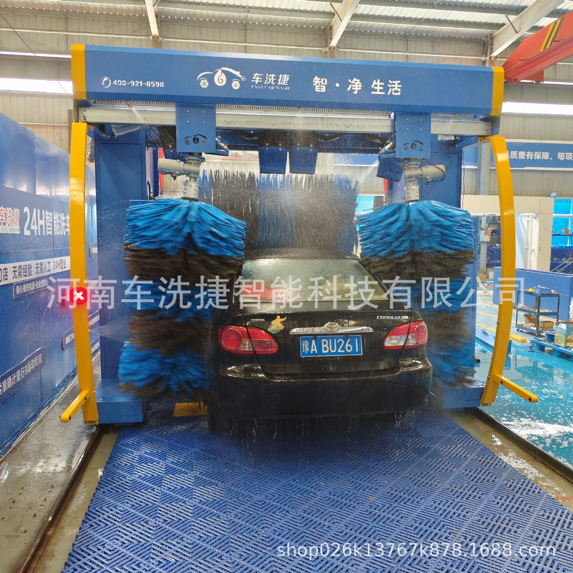 龙门往复式洗车机 热镀锌机身 24 小时连续作业 加油站适用