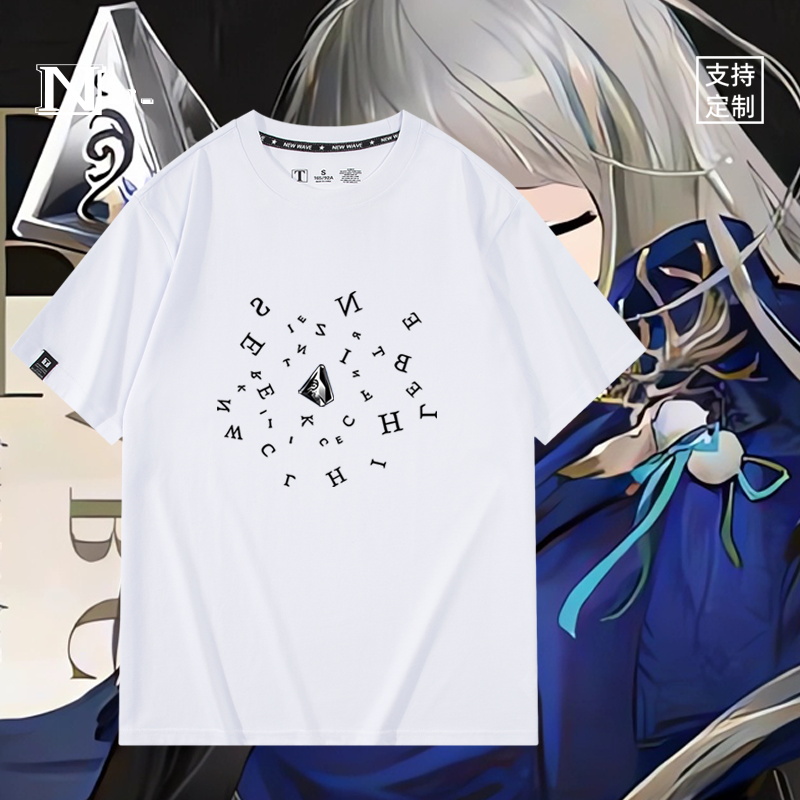 休闲宽松纯棉情侣短袖