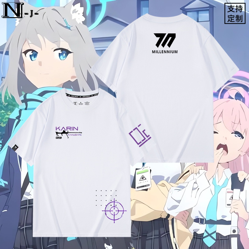 休闲宽松纯棉情侣短袖