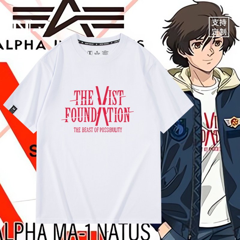 休闲宽松纯棉情侣短袖