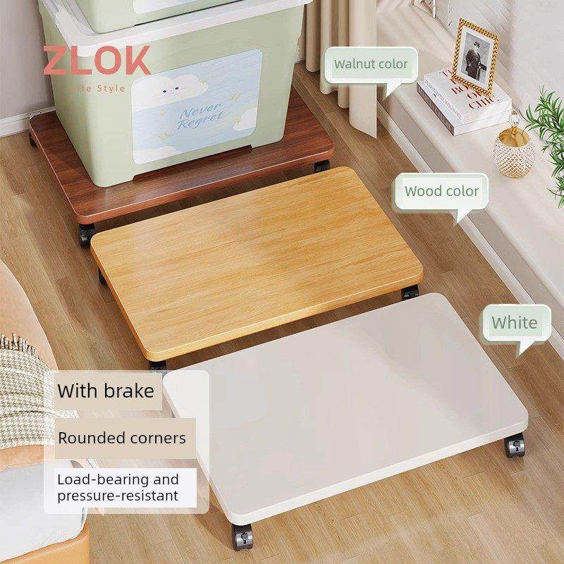 家用电脑主机通用机箱机架用带滑轮和制动器的可移动储物板,收纳整理,整理架/置物架/收纳架,淘宝优惠券,粉丝福利购,淘宝优惠卷