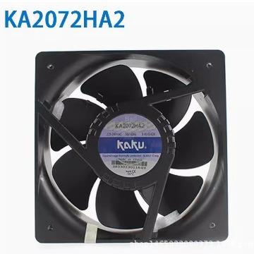原装KAKU卡固KA2072HA2BALL220V金属框叶IP55电气柜风机