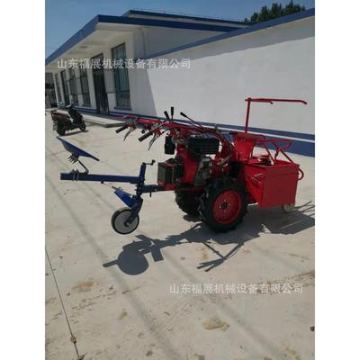 四前置小型收玉米割机微型单行手推玉米DEM收割机手扶带玉米收轮