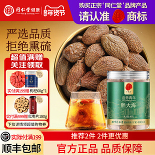 同仁堂品牌  北京同仁堂胖大海正品官方旗舰店润泡水喝喉养生茶