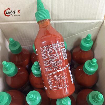 泰国红飞鹰辣椒酱540克原装进口凯凰sriracha是拉差蒜蓉调味酱