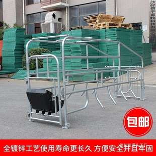 保育栏两用热式母猪产床猪场镀锌定位栏养殖设备限位猪用落地分娩