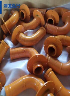 中*联湿喷台车转盘三件套 DN80加长弯头 45° 90°弯头