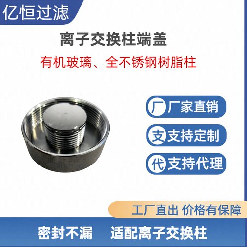 304不锈钢离子交换柱端盖