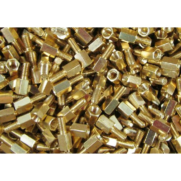 单头主板螺柱单通隔离柱电脑六角铜柱M2,M2.5,M3,M5,M6,M4*5,6,7,