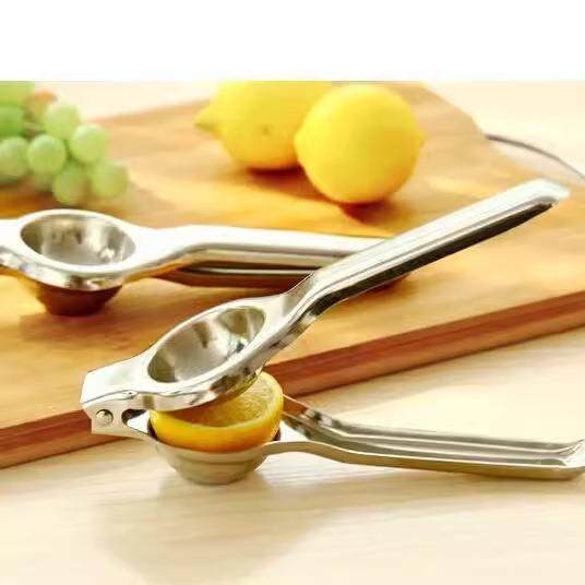 正惠不锈钢柠檬榨汁器 橙子压汁器 手动榨汁 不锈钢柠檬夹