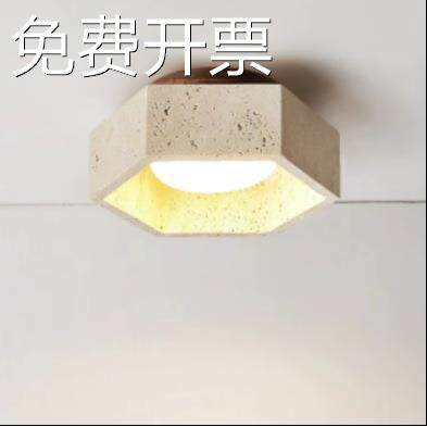 奶油风现代简约客厅明装筒灯衣帽间小灯阳台玄关过道走廊吸顶灯