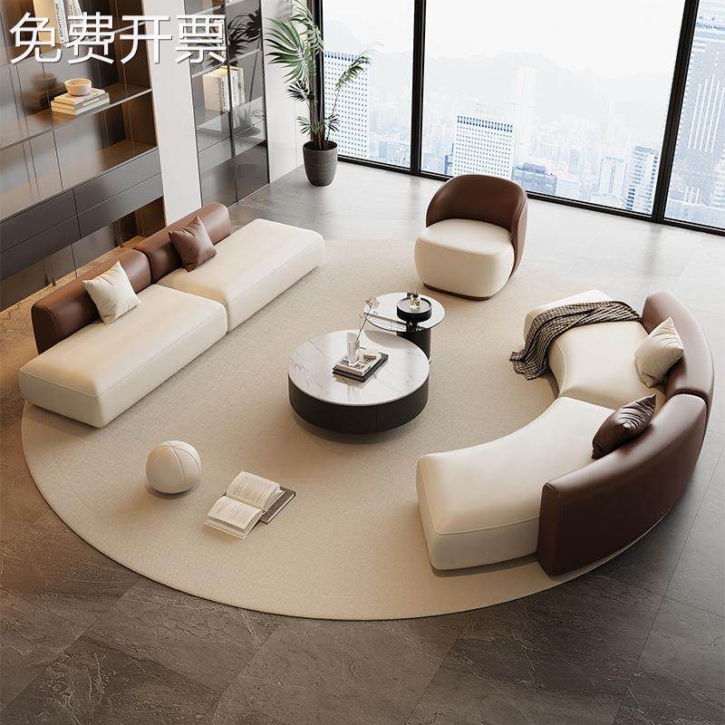 弧形直排沙发美容院服装店办公室酒店大堂休息区接待会客洽谈沙发,3C数码配件,其它配件,淘宝优惠券,粉丝福利购,淘宝优惠卷