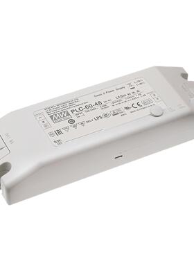 明纬电源 PLC-60-12    60W单组输出LED开关电源Class 2电源