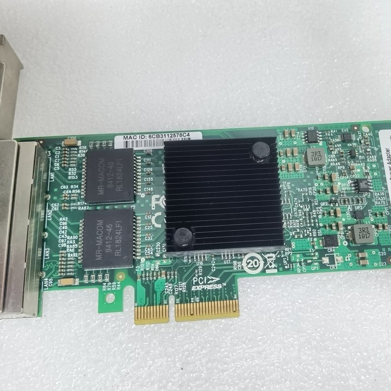 议价Adapter 4口网卡 PCIEX4 实图