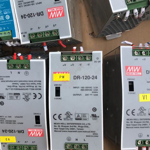 议价明纬电源DR-120-24导轨式电源