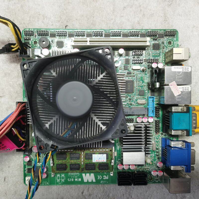 议价研为工控机机箱 WTM-B75工控主板+G630+2G