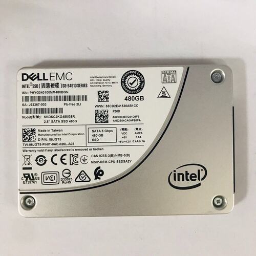 议价S4610 480G固态 SSDSC2KG480G8R