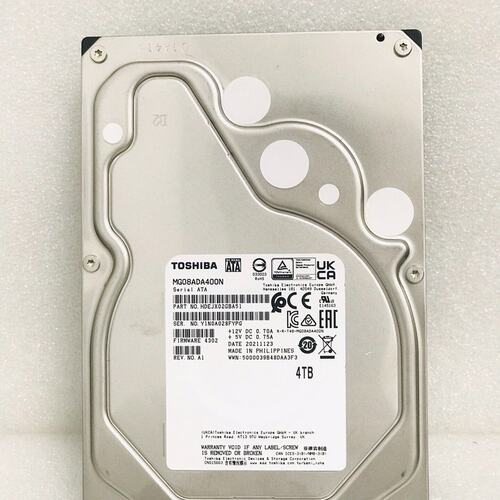 议价4TB /Toshiba/ MG08ADA400N