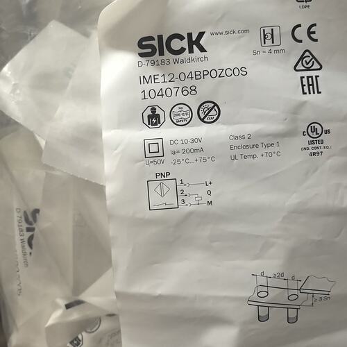 议价接近传感器IME12-04BPOZCOS，型号1