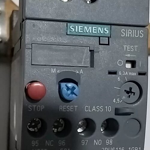 议价 热过载继电器3RU6116-1GB1，1只，原