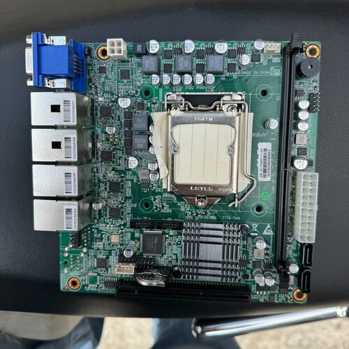 议价探路狮 EITX-7589多网口工控主板1151