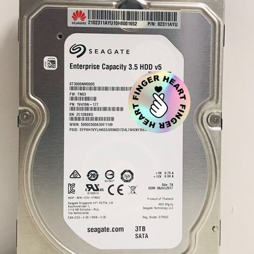议价3TB企业级硬ST3000NM0005，0