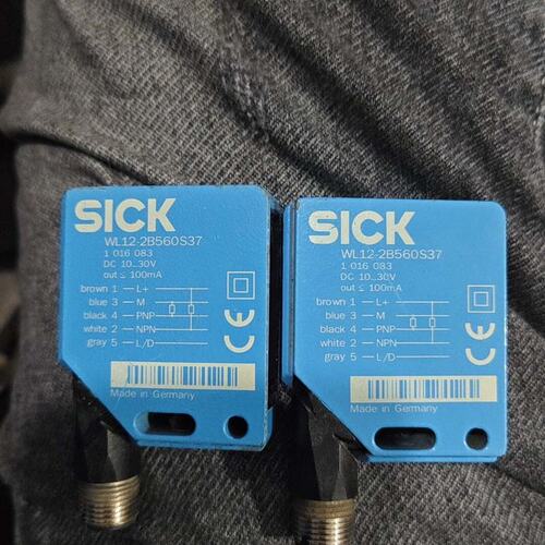 议价2个WL12L－2B560S37激光传感器WL1