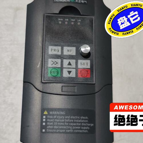 议价天正变频器两台图为一台，型号：TVFD9-4015/1.5K