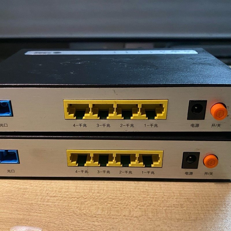 议价吉比特无源光纤接入用户端设备SU6100-4G,实物拍摄,成