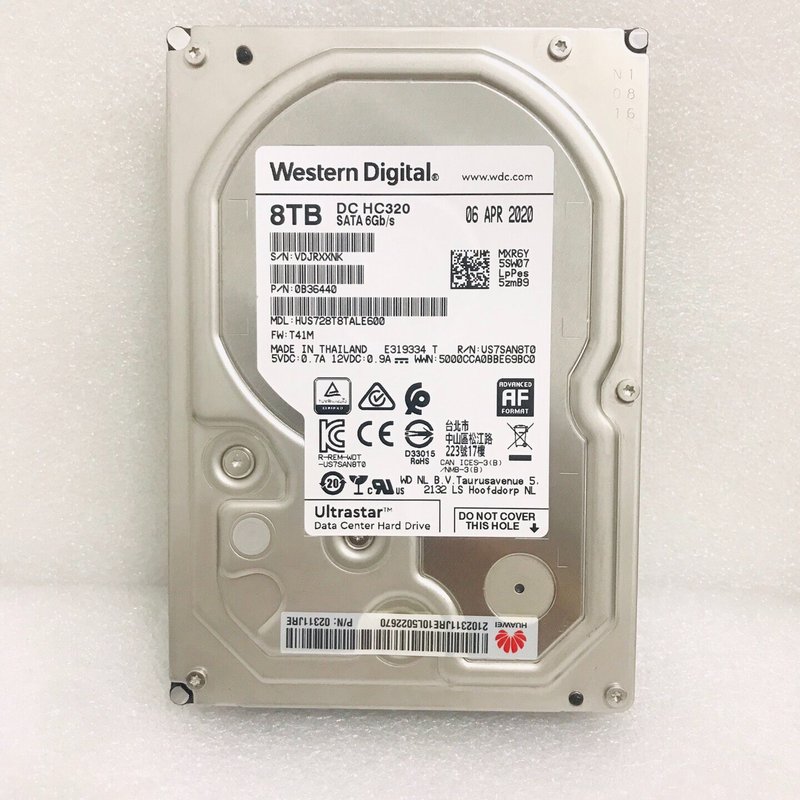议价02311JRE西数8T,HUS728T8TAL