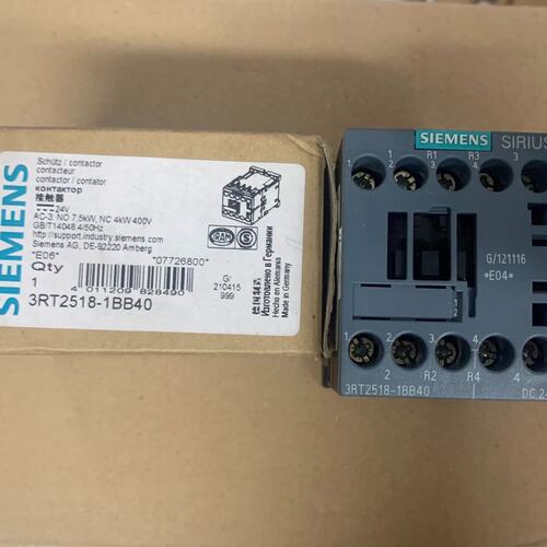 议价3RT2518-1BB40 直流接触器 正品 标价
