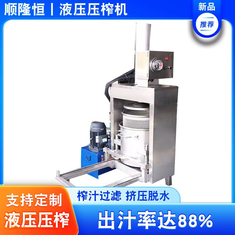 汽车油漆废渣脱水压榨机杨梅酒酒糟过滤榨汁机柠檬榨汁果汁机设备