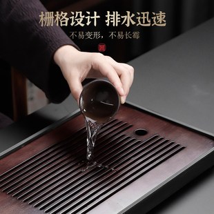 功夫家用客厅中式 紫砂茶具套装 整套茶壶盖碗茶盘茶杯办公室泡茶器