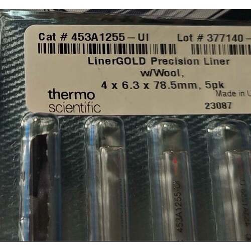 453A1255-UI赛默飞分流精密衬管 带石英棉4.0mm x 6.3mm x 78.5mm