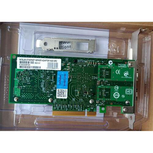 全新盒装X520-SR2英特尔INTEL82599ES万兆网卡E10G4242BFSR双口光