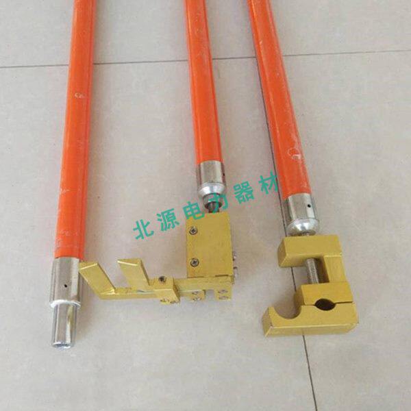 并沟线夹安装工具带电接火三件套断接引线组合工具绝缘线夹安装杆