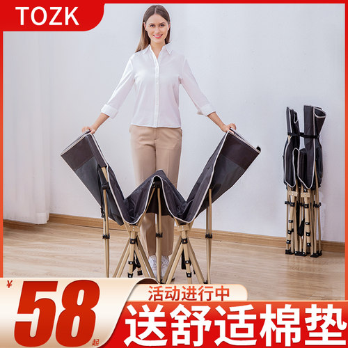 TOZK折叠床单人午睡办公室午休躺椅家用成人简S易便携行军床多功