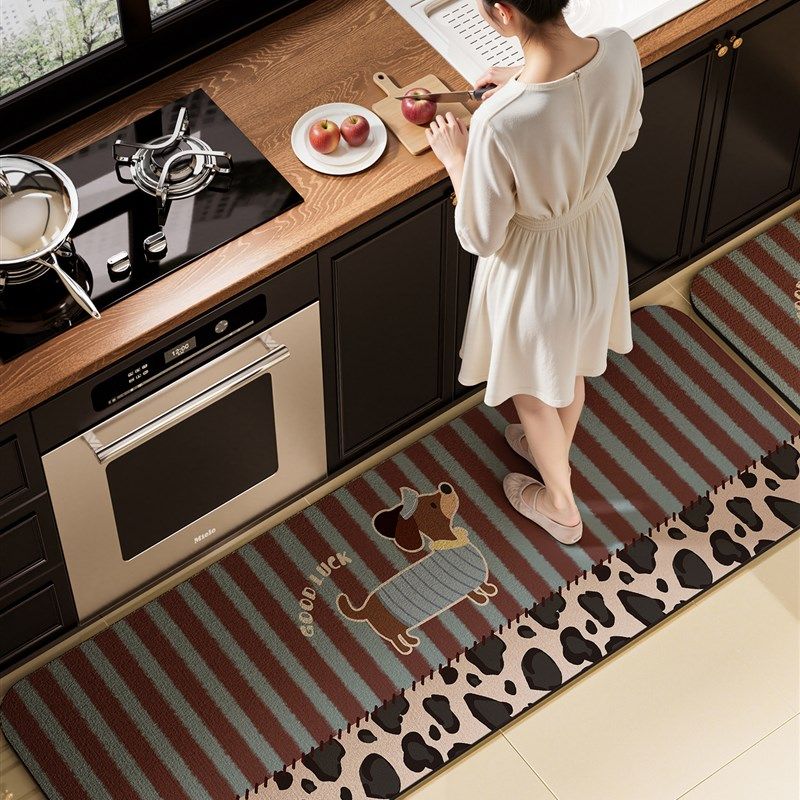 硅藻泥厨房地垫防滑和防油2025新型洗碗槽吸收垫角落Y厨房专用地,居家布艺,厨房地垫,淘宝优惠券,粉丝福利购,淘宝优惠卷