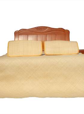 印尼藤席1.8m床折叠三件套天然凉席手工真藤席子1.R5米学生单人1.