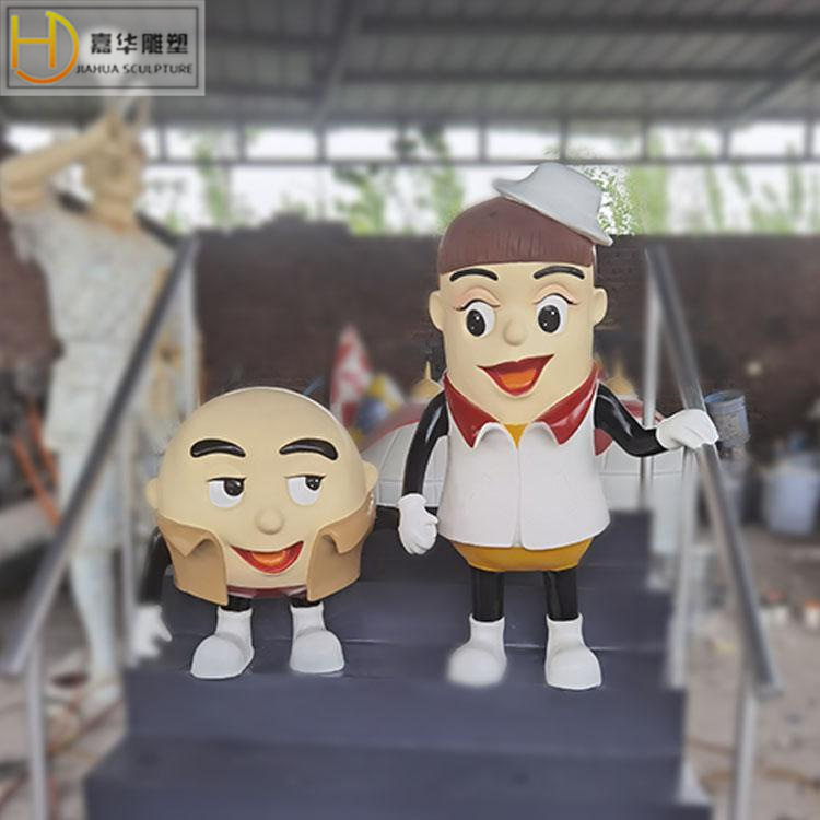 玻璃钢雕塑制作园林人物模型马鹿工艺品商场商业大型美陈卡通摆件