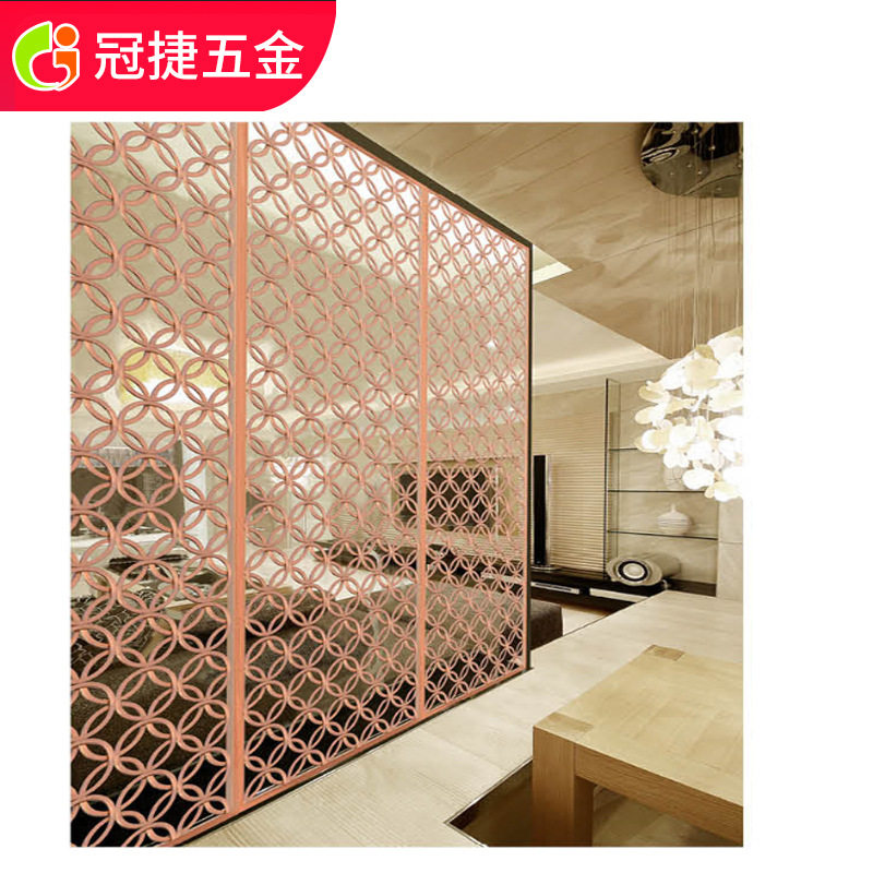 厂家直供304不锈钢屏风餐厅酒吧办公室客厅酒店大堂玄关屏风隔断