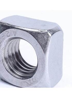 不锈钢304材质四方螺母DIN557方螺帽M3M4M5M6M8M10 GB39