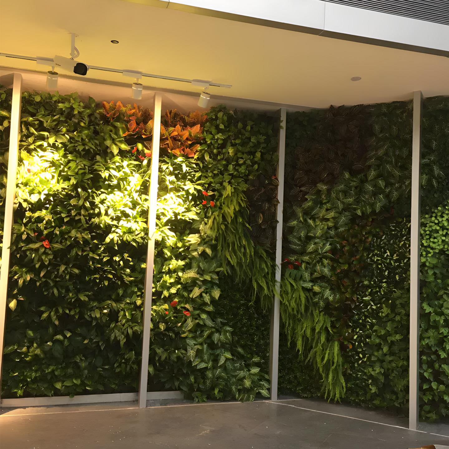 仿真绿植造景景观组合室内植物墙商场装饰定制场景布置仿生植物