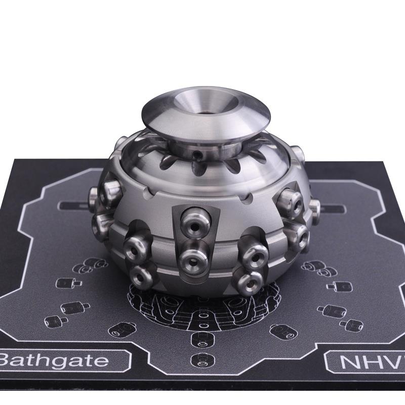 喵家MLD机关盒子304不锈钢edc6柱锁盒储物收纳小物工艺品摆件礼品