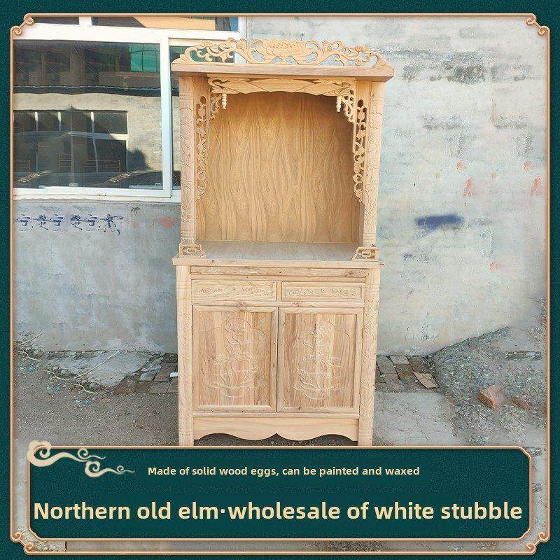 老榆木佛龛立柜白茬家用观音神台财神柜供奉台财神爷佛像雕花神龛,住宅家具,佛柜/佛龛,淘宝优惠券,粉丝福利购,淘宝优惠卷