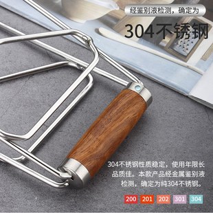 不锈钢防烫夹取碗夹家用夹盘器防滑夹碗器蒸锅提菜盘夹子厨房用品