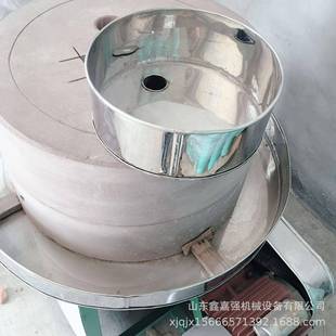 1m豆浆豆腐磨浆机商用煎饼果子米浆机80型电动小麦面粉石磨机