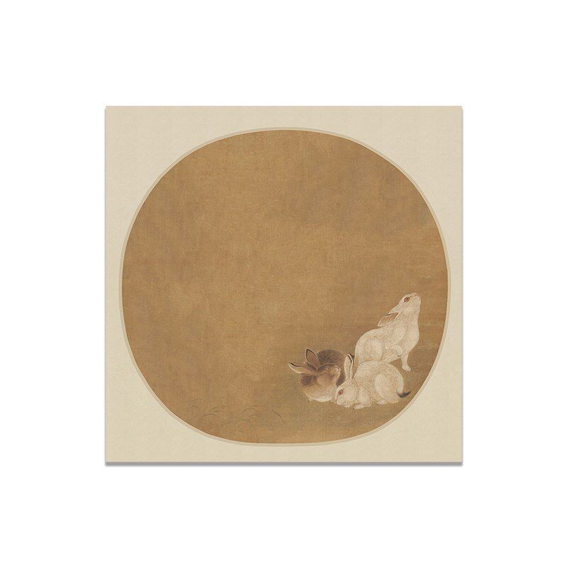国风团圆宣纸作品纸咏月小品纸适宜小楷小行草小品斗方册页扇面